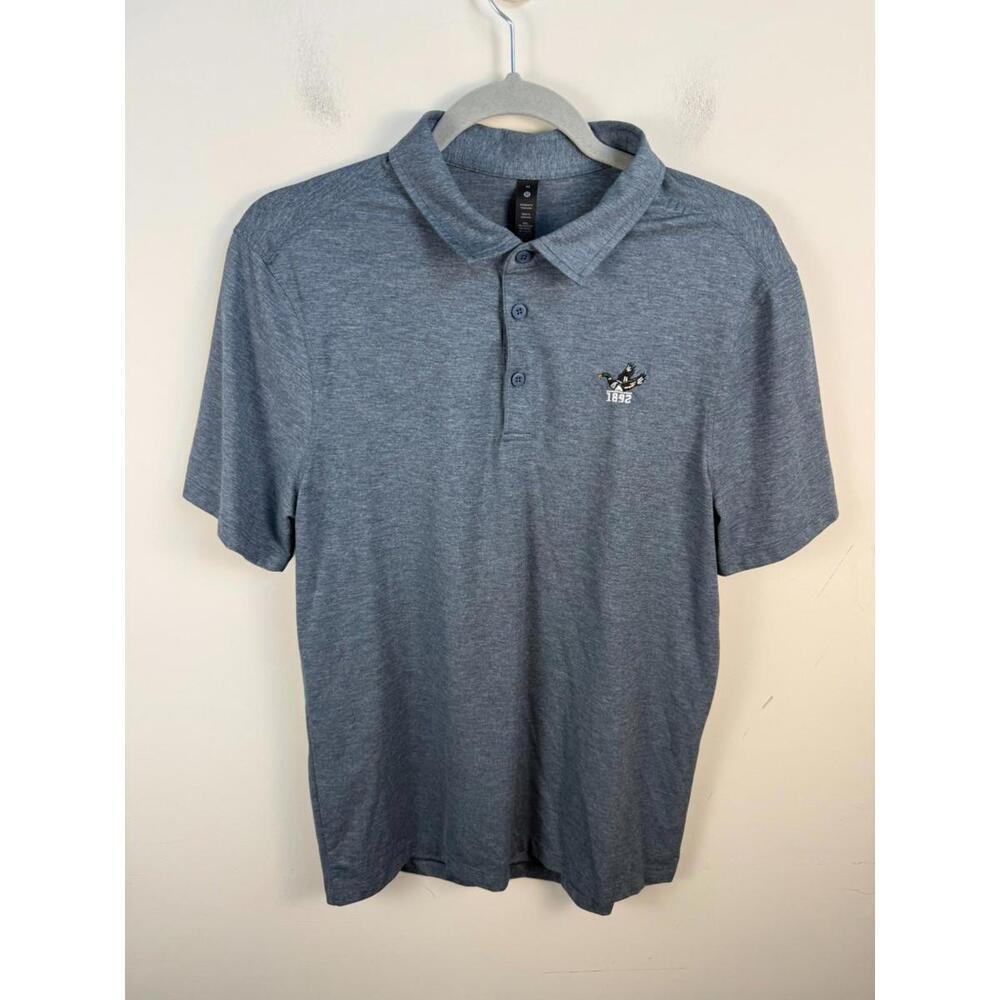 Lululemon (W/ PULLTAG) Evolution Moorestown Golf Club‎ Polo Medium Blue